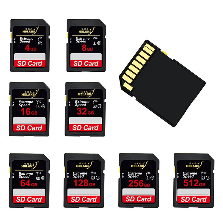 High Speed Cheap SD Memory Card C6 C10 Grade Chip 4gb 8gb 16gb 32gb 64gb 128gb Camera Extend Storage SD Card For SanDisk