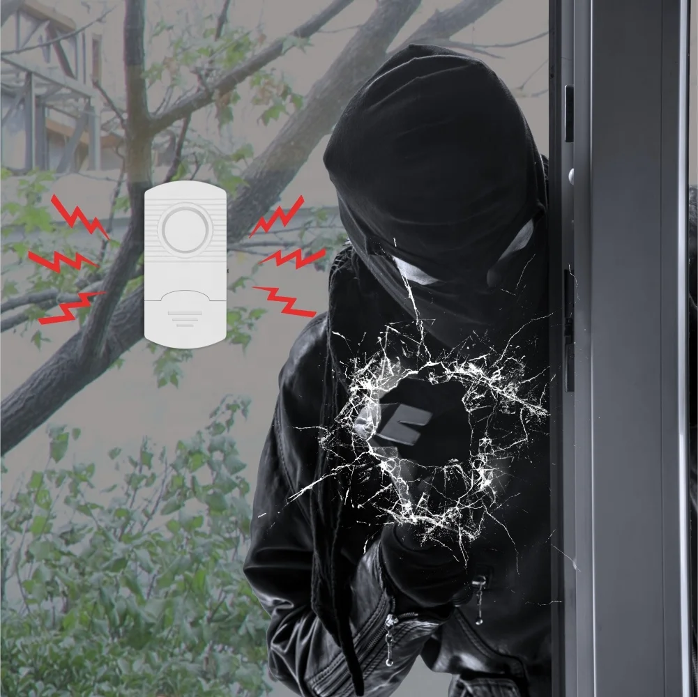 Hot selling easy to install new personal alarm vibration sensor alarm smart home alarm system indoor