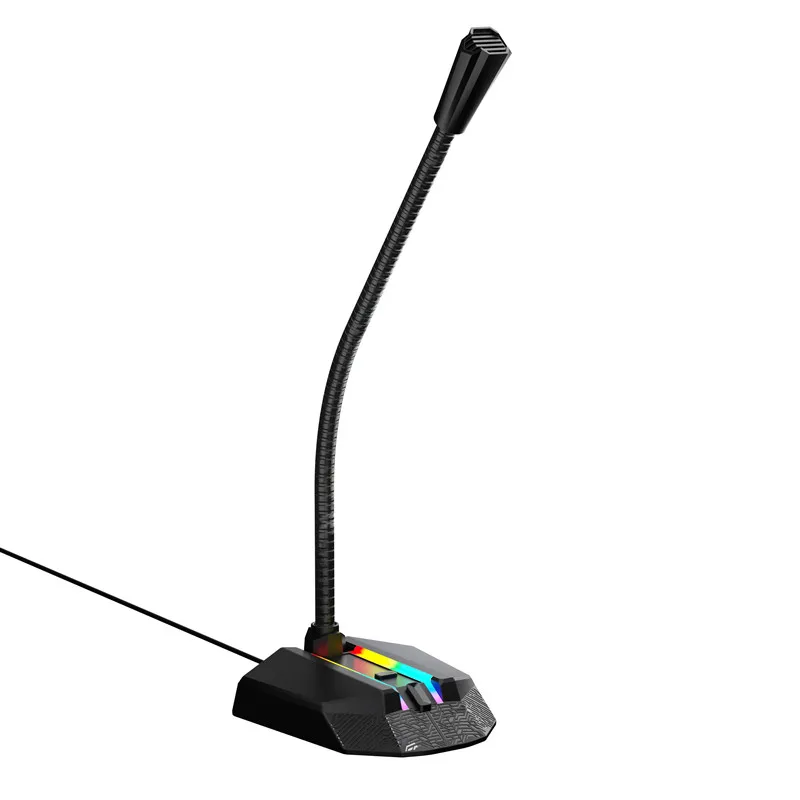 Настольный компьютерный микрофон с шумоподавлением для skype, для бизнес-конференций, игр в прямом эфире