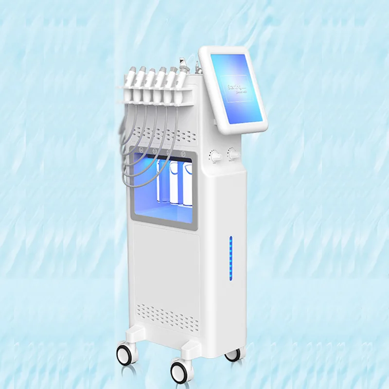10 In 1 Professional Medic Skin Rejuvenation Microdermabrasion Hydrodermabrasion Oxy Facial Machine