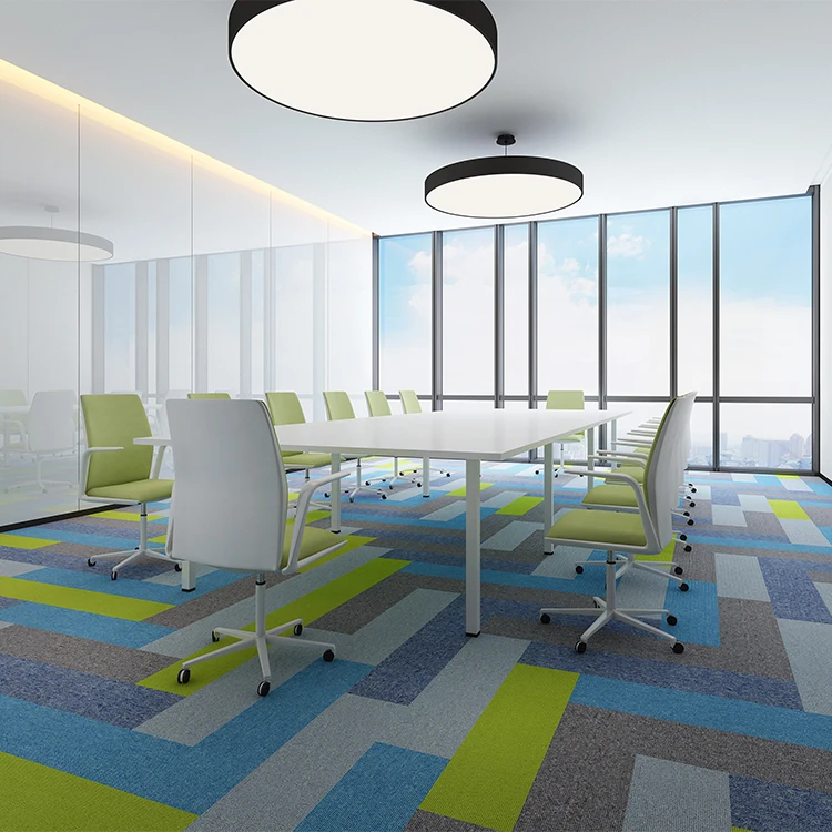 Factory wholesale hotel decoration floor carpet tile rug carpets office carpet tiles for room