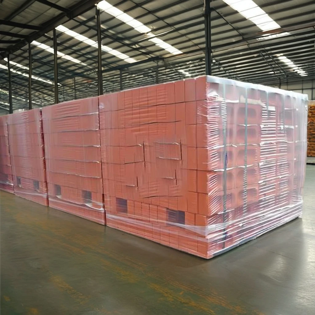 Pallet Gusseted PE Stretch Hood Film Protective Clear Resilience Pallet Packaging Soft Blow Molding Cold Shrink Hood Film