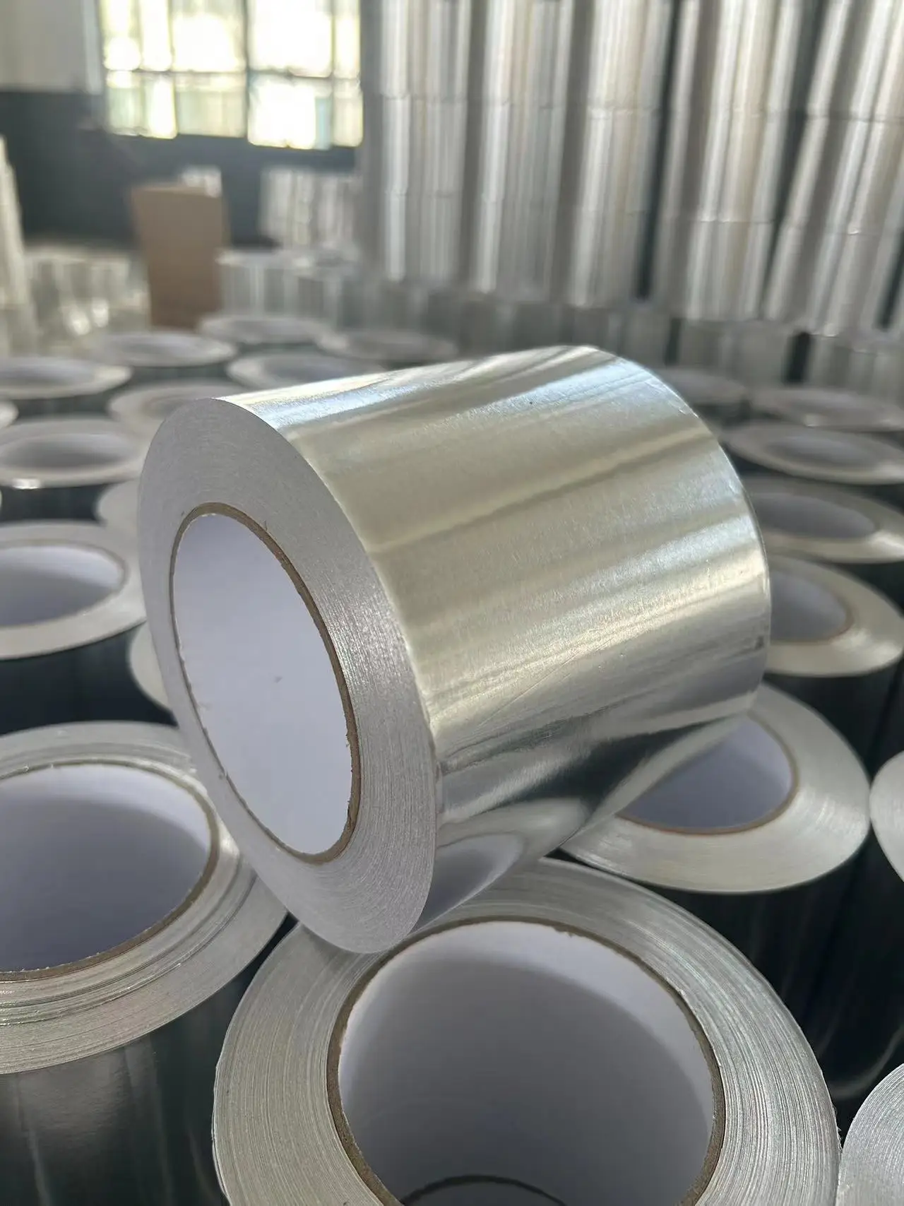 Best Moisture Barrier Waterproof Repair Packing Aluminum Foil Tape High Temp Foil Dryer Vent Tape