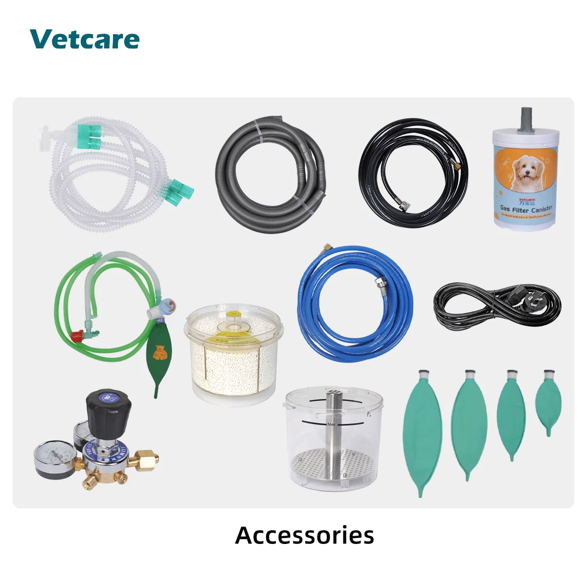 Anesthesia and Emergency Apparatus Anesthesia Machine with Glass type rotameter