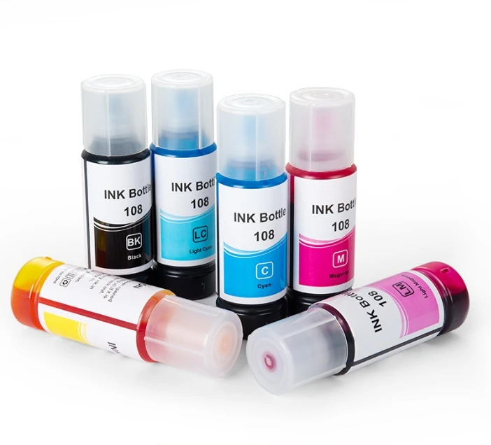 Refill Ink 001 003 101 103 105 106 512 502 522 504 544 102 104 For Epson Inkjet Printer Sublimation Ink