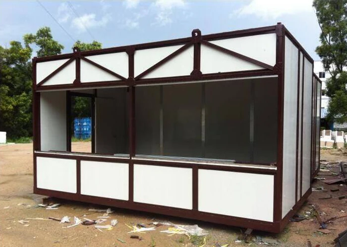Food Kiosk  Coffee kiosk container custom creative shop mobile house coffee house kiosk milk tea shop corrugated board