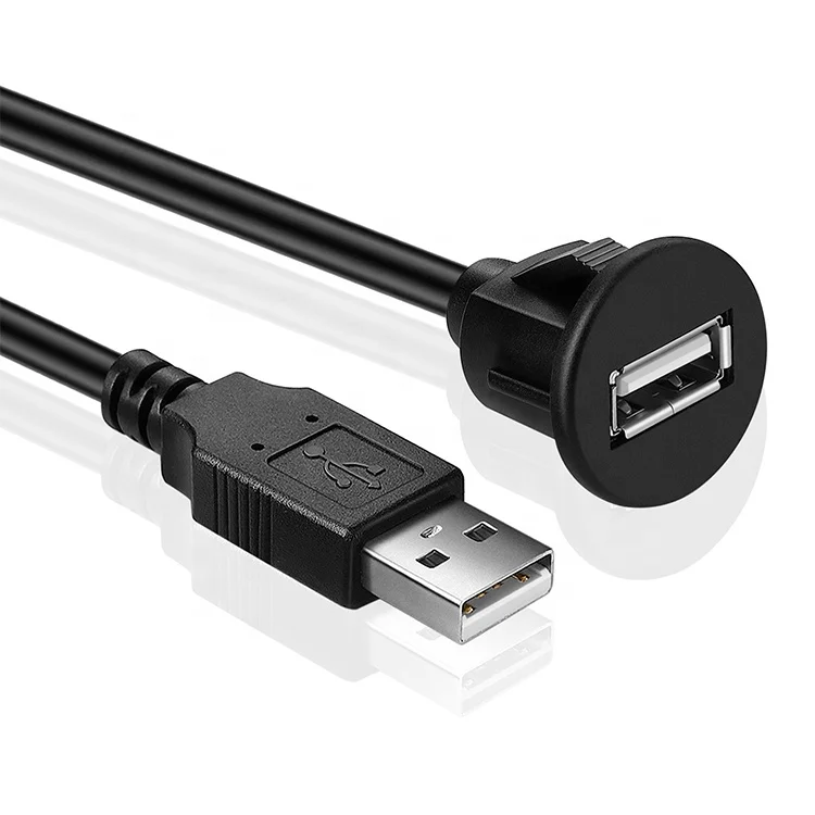 Автомобильная аудио панель приборной панели с креплением USB-2,0 удлинитель для автомобиля, грузовика, лодки, мотоцикла, приборной панели