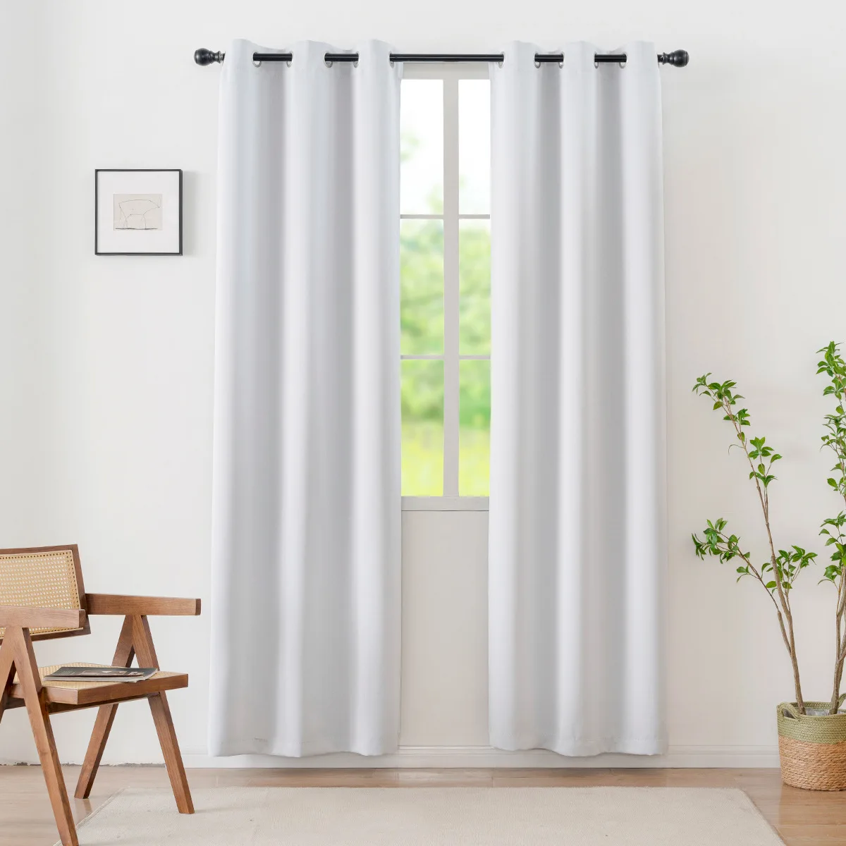 High Quality Soundproof Curtains Set Living Room 100% Blackout Window Blind Curtain