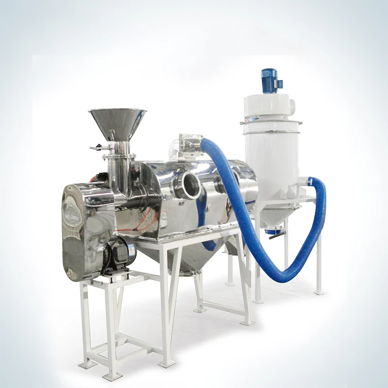 Industrial chemical powder centrifugal sifter air flow sieving machine for food powder separating