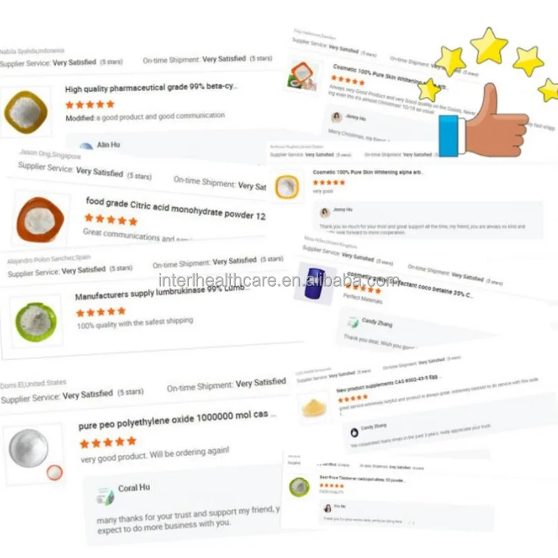 food grade inulinase chicory Root Jerusalem cactus Extract probiotic bulk inulin powder