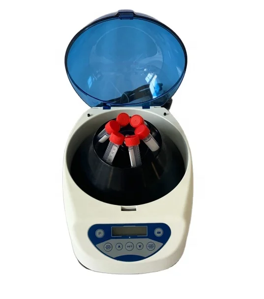 Clinical lab Mini combo centrifuge for 50ml, 15ml, 10ml, 7ml, 5ml 3ml blood collection tubes