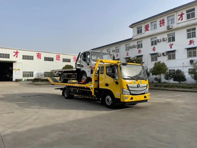 Foton 8 Tons  Wrecker Tow Truck Flatbed Platform Recovery road rescue truck for Sale