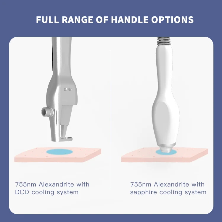 High power Laserconn alexandrite 755 nd yag laser hair removal alexandrite diode