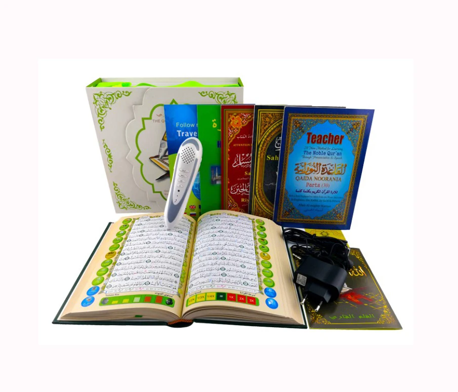 Цифровая ручка Корана, Лидер продаж, устройство для чтения Корана с набором книг, переводчик, 26 языков, 22 голоса, M10, мусульманская ручка