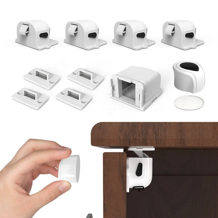 Probebi DC004 Baby Proofing Cabinet Drawer Sliding Door Guard Magnetic Child Lock