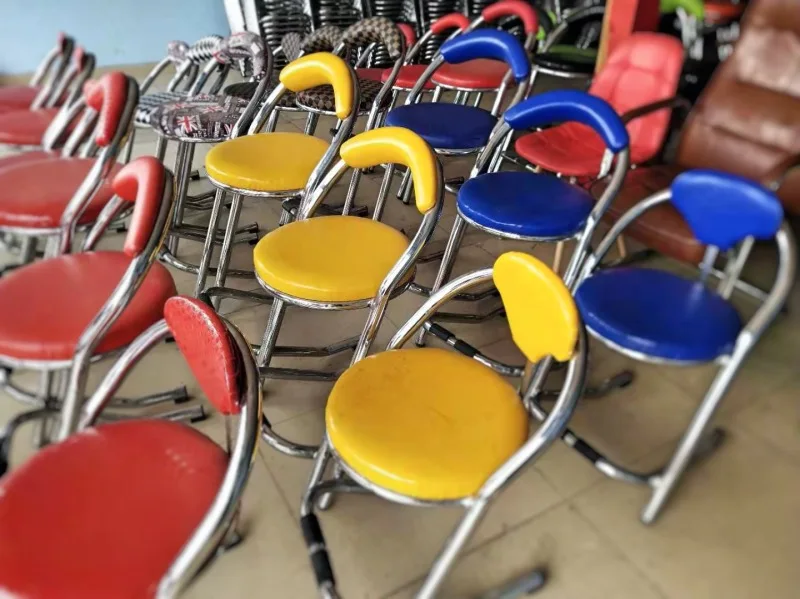 Commercial Industrial genuine leather bar stools for cheap bar stool ready to ship for online wholesale
