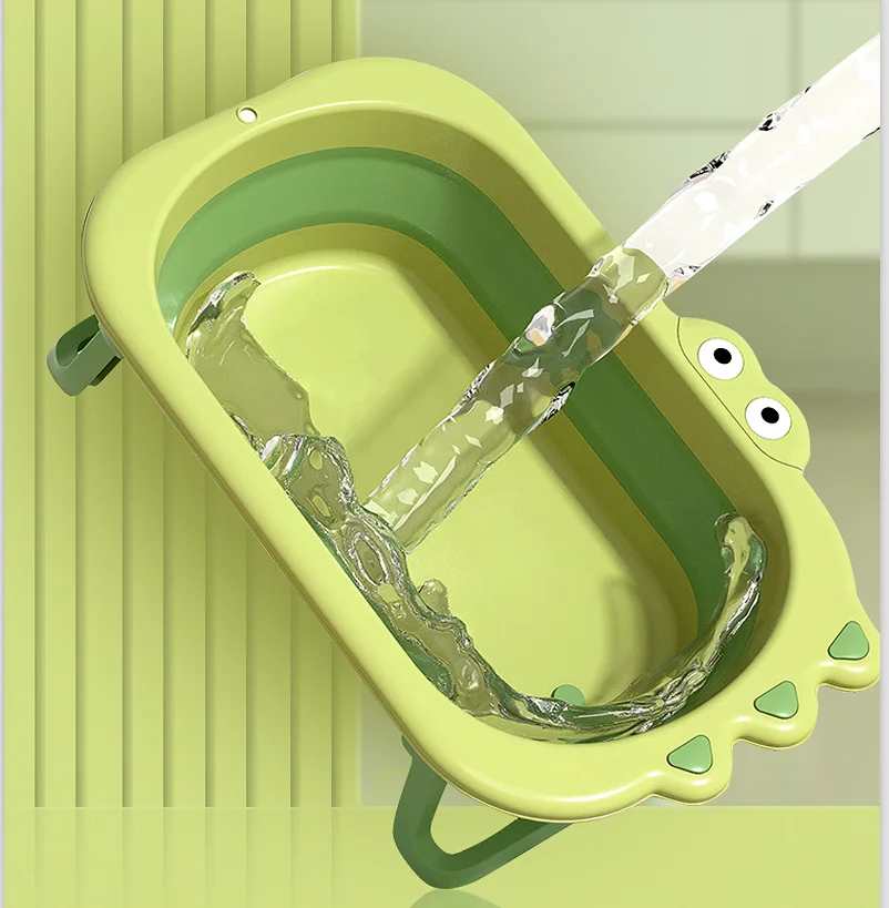 
New products plastic New style foldable baby bathtub/good folding baby bath tub with portable fold bathtub 