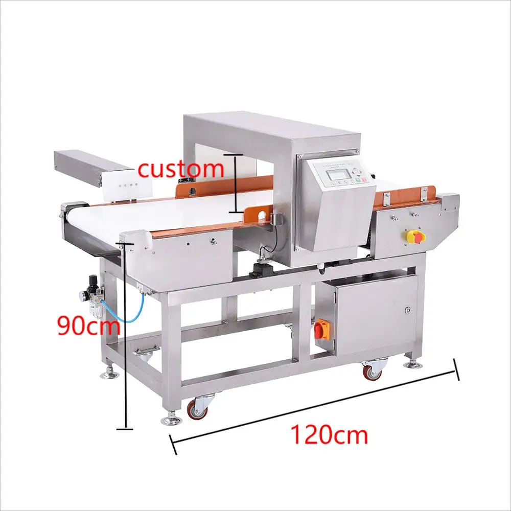 High Sensitivy Self Learning Function Metal Detector De Metales Alimentos Frozen Food Industry Metal Detector With Ce