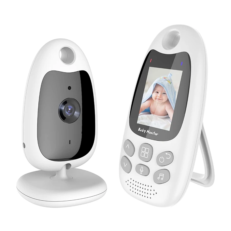 Customized OEM Baby Monitor with Screen Temperature Cry Sound Detection Two Way Talk Wireless Baby Camera