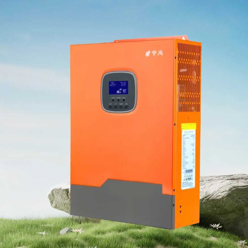 OSWELL 12/24/48V  To110V/220V Ac Pure Sine  Solar Inverter Variable Frequency Drive Converter Step Up Solar Inverter 5000W