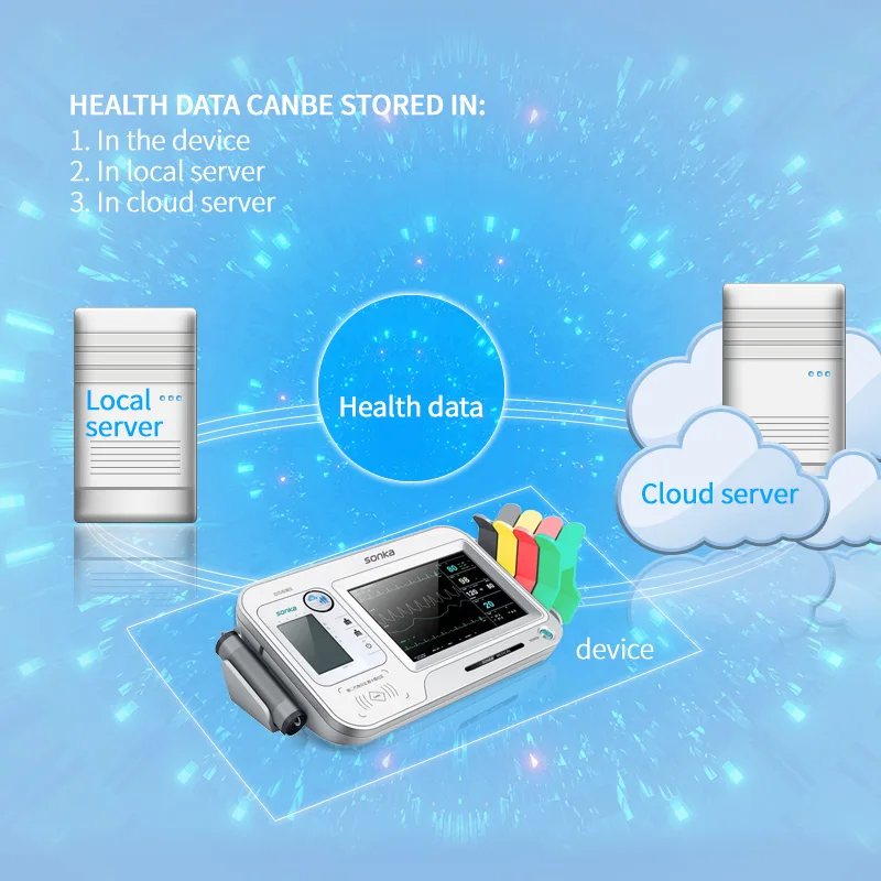 Quality Professional Health Test Hemoglobinometre All In One Remote Healthcare Monitoring System Telehealth Device