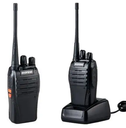 Bf-999S рация BaoFeng лидер продаж Высококачественная портативная uhf 16 каналов 5 км 1800 мАч радиосвязь Вт