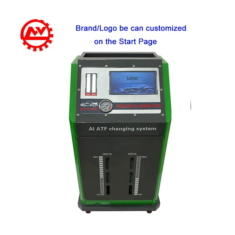 AC Power 220V 110V 10 inch Touch Screen Auto Transmission Fluid Exchange Gear Box Oil Clean Fully Automatic ATF Flushing Machine