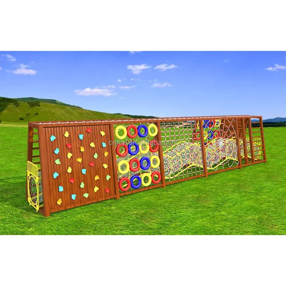 Outdoor Amusement Adventure Park Equipment For Kids and Adults