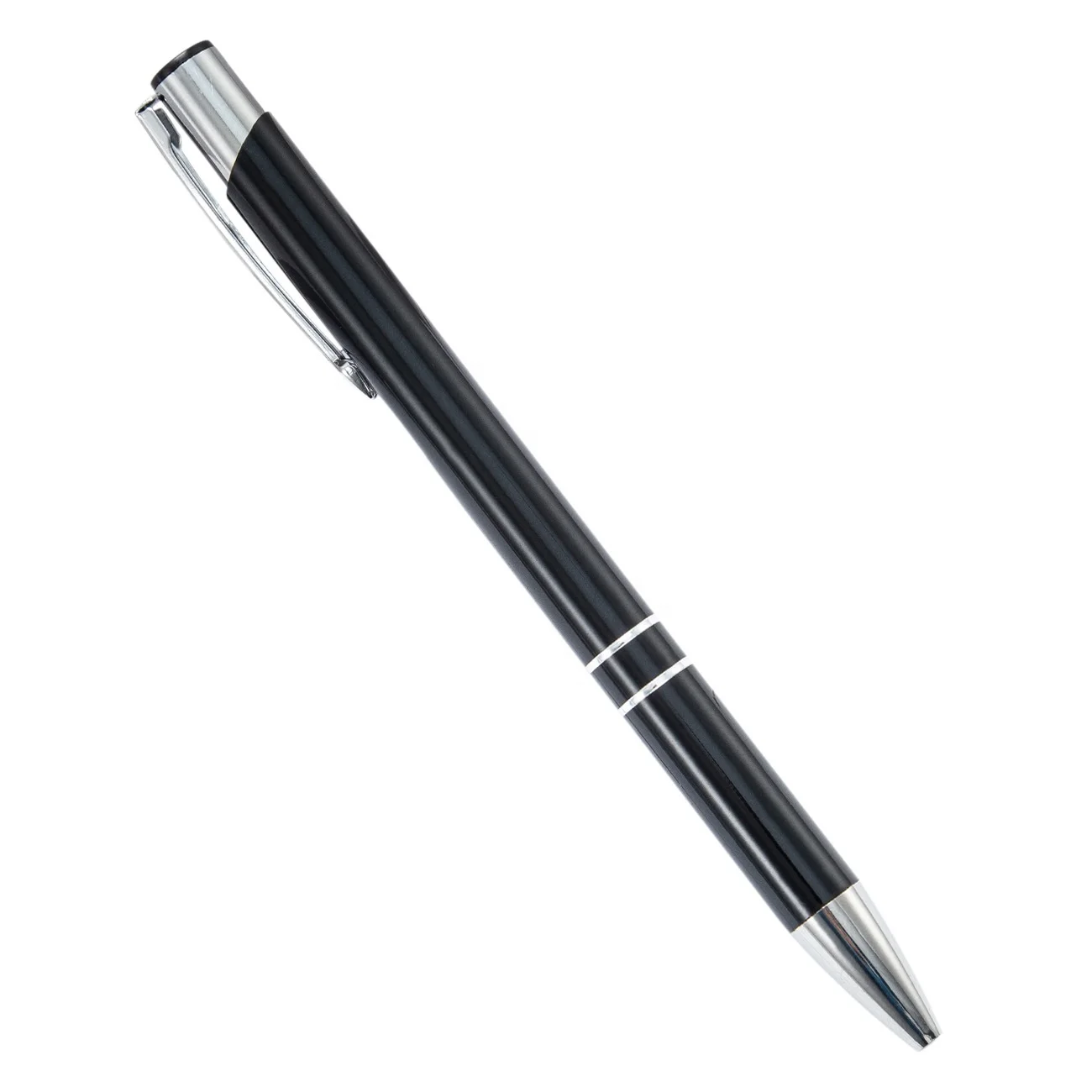 High Quality Customized Push Ball Pen  metal press ballpoint pen for student office