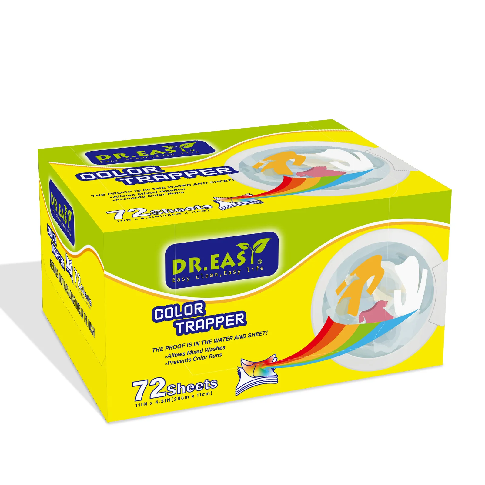 Natural Degradable Hot Selling Laundry Dye Nonwoven Fabric Fast Colour Catcher In Mixed Washes