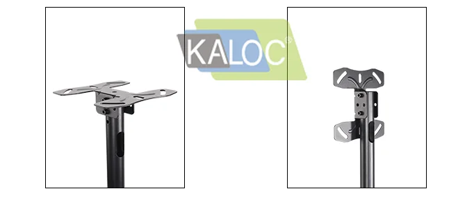 Conference System Hanging Shelf Adjustable Ceiling TV Holder Bracket for 32 to 70 inch up to 68.2kg