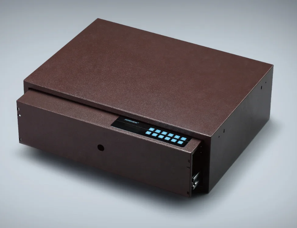 
Modern multi-functional all iron password touch screen family drawer wardrobe safe box 