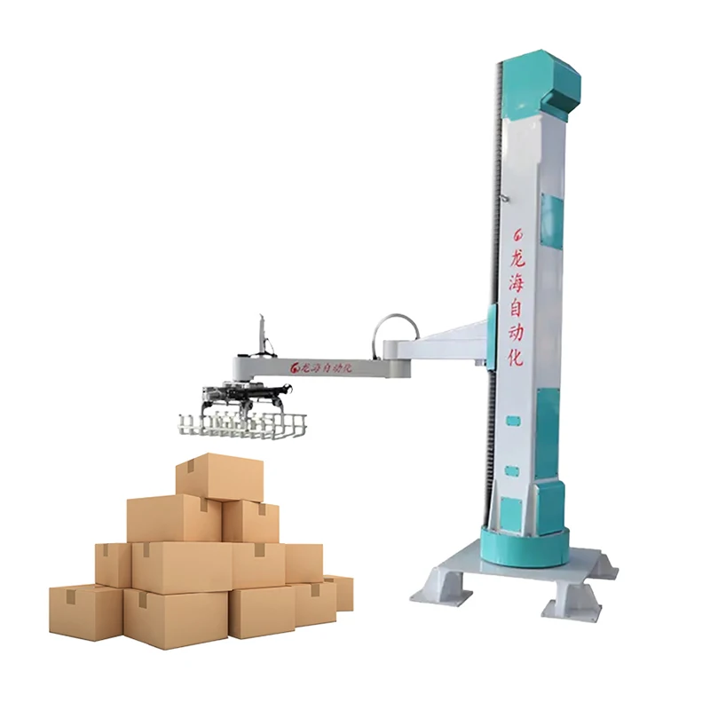 Precision Single Column Robot Palletizer for Accurate Material Handling