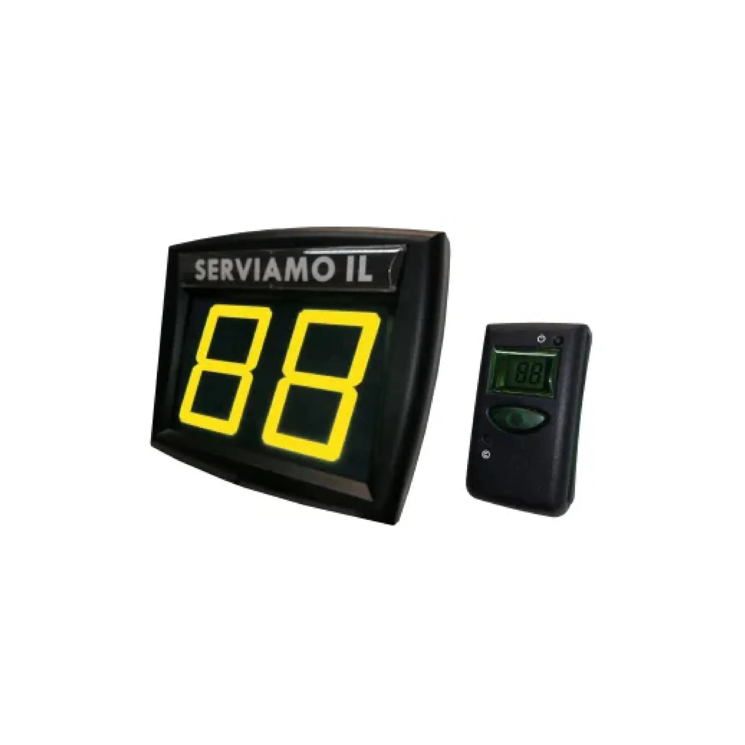 CODE ELIMINATOR Yellow RGB LED Display with LCD Remote Control for Digital Signage