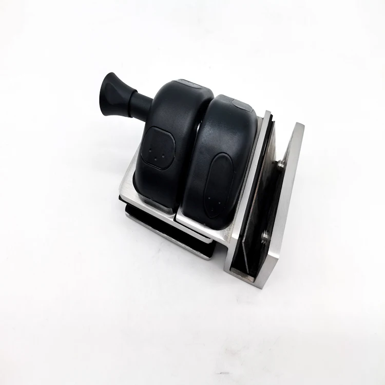 Swimming pool fence glass railing hardware stainless steel latch glass gate hinge