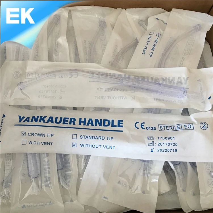 
Yankauer Handle Medical Grade PVC Yankauer Suction Catheter 
