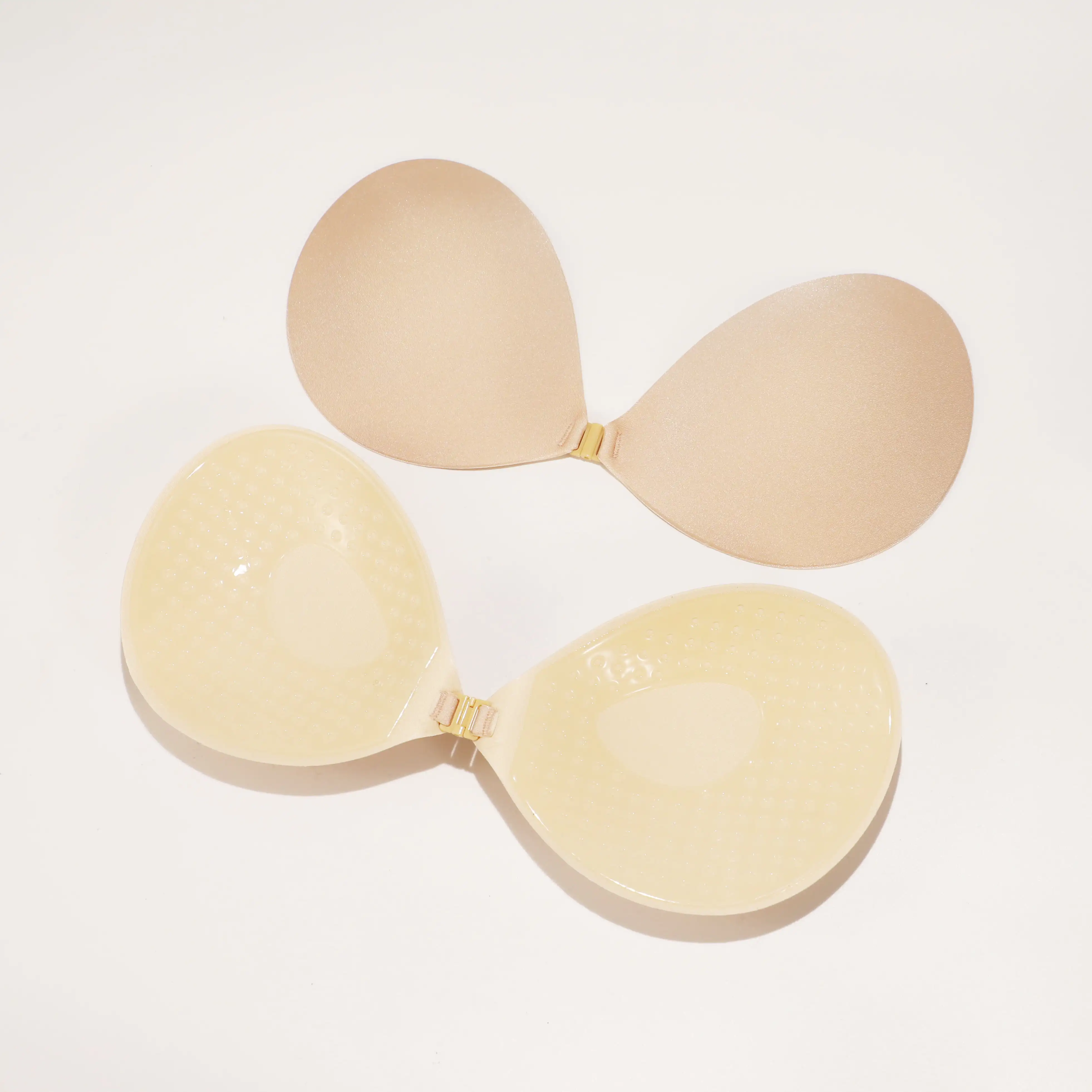 Ultra-thin sponge strapless elegant style solid color pure color bra silicone invisible bra strapless underwear