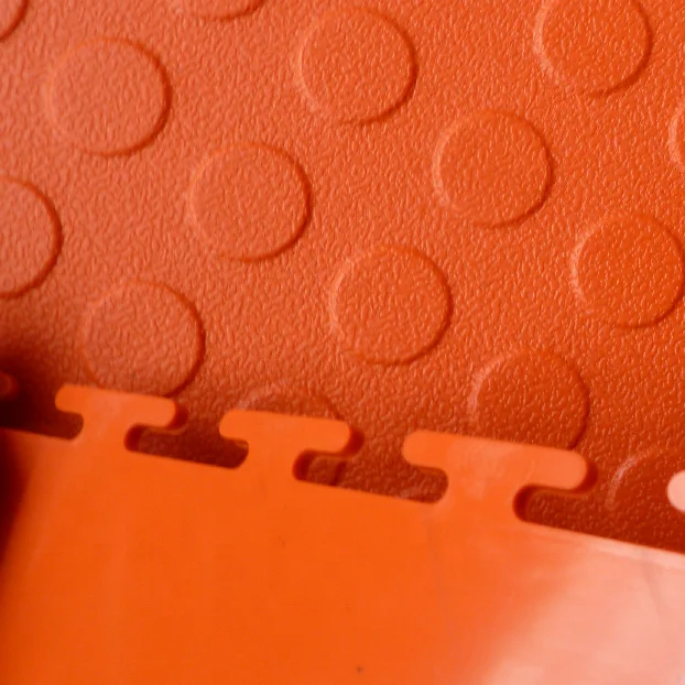 Hot Sale Interlocking PVC Car Parking Garage Vinyl Flooring / Repair Shop Plastic Floor Tiles CD5