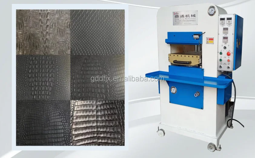 Низкая цена, 80 тонн, машина для перфорации и тиснения кожи