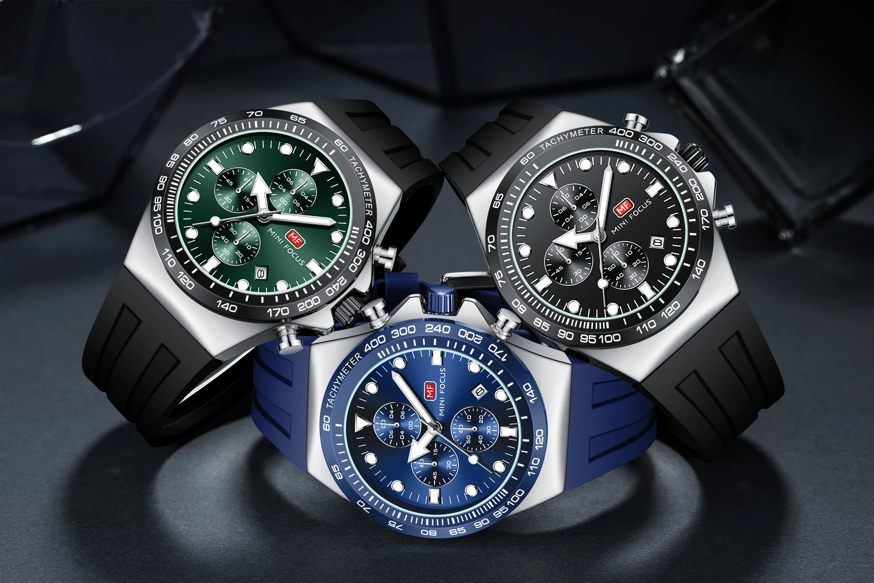 new launch cheap chronograph watches men relogio masculinos de luxo luminous index casual mini focus watch men