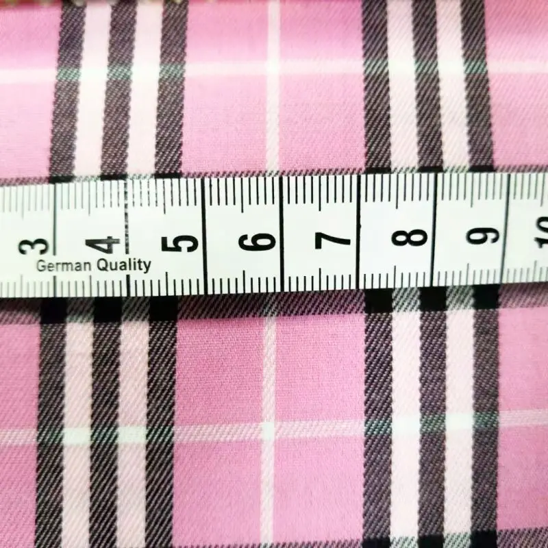 Factory direct 100% Cotton Yarn Dyed Checked plaid fabric new fashion tartan fabric for School Uniform