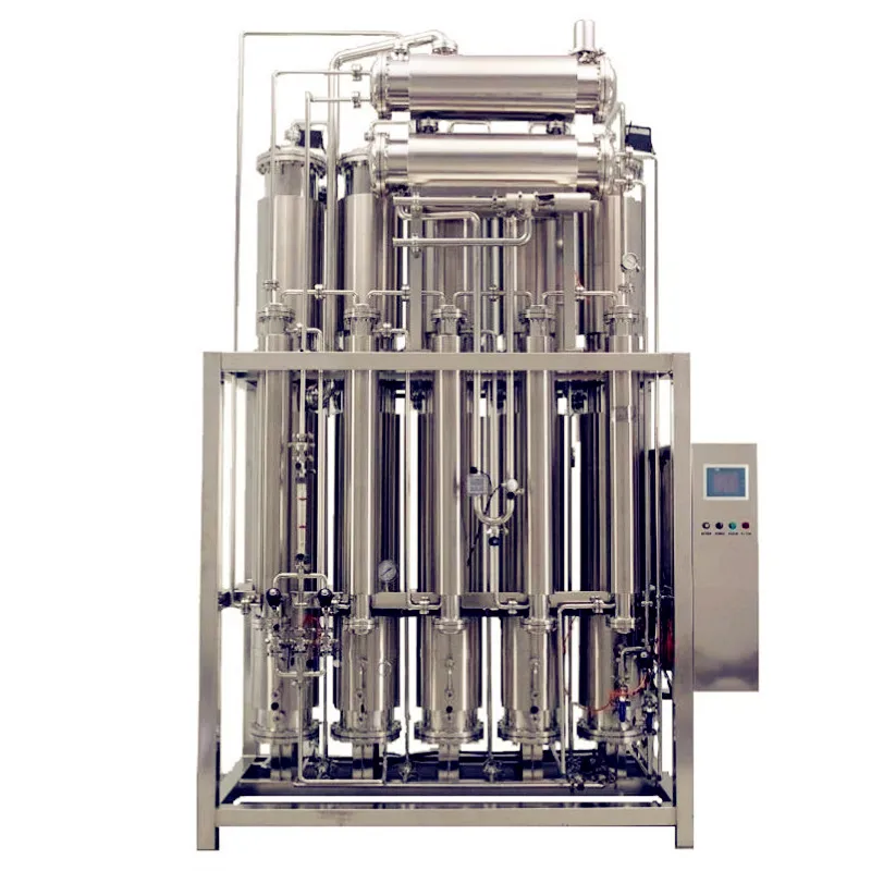 distillation unit 0.1-8t /h Multi-Effect Distilled Water Machine LD Injection Water Pharmaceutical Raw Water Treatment Equipment distiller kit