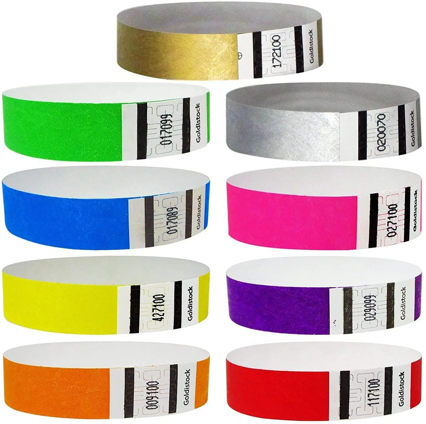 Manufacturer Cheap Custom Printed Tyvek Bracelet Personalized QR Code Waterproof Disposable Event Party Tyvek wristbands