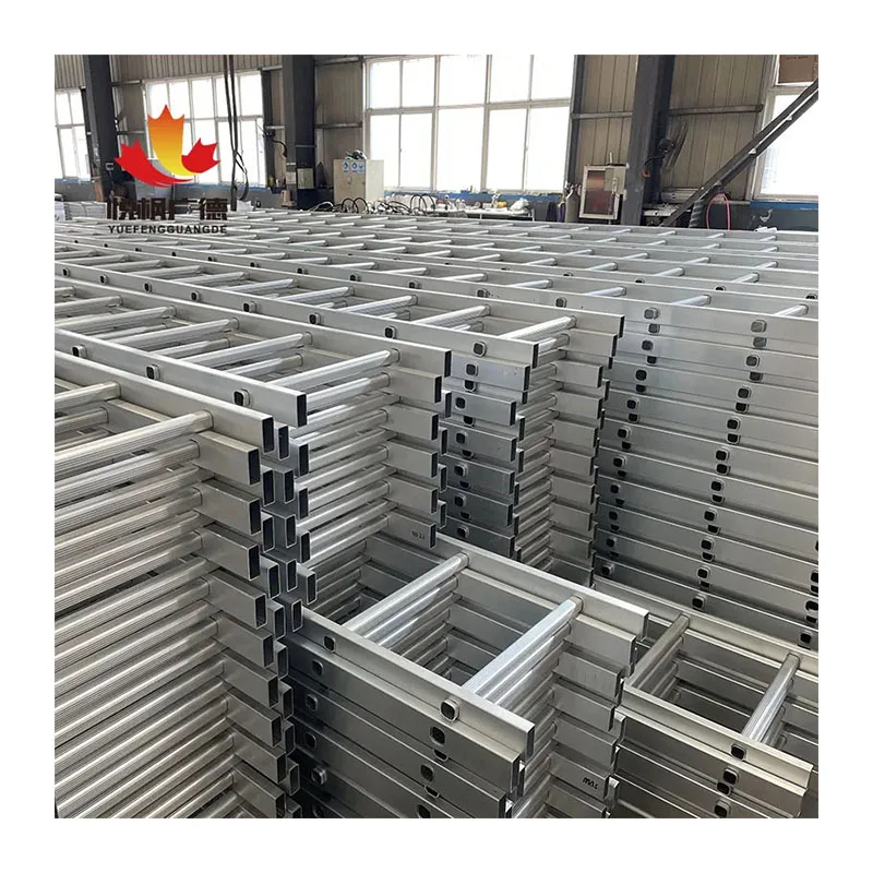 High Quality  20 Meter  Maintenance Ladder Vertical  7 Step Step  Aluminum Ladder