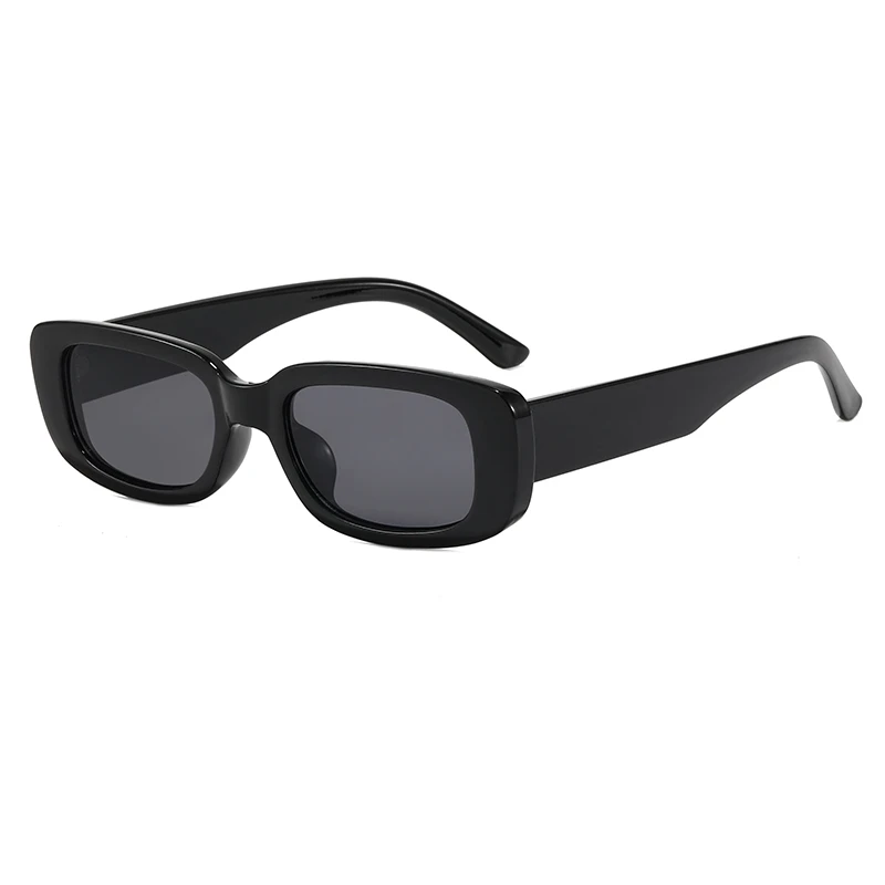 Superhot Eyewear Rectangle Sunglasses for Women Retro Driving Glasses 90s Vintage Fashion Narrow Square Frame UV400 Protection