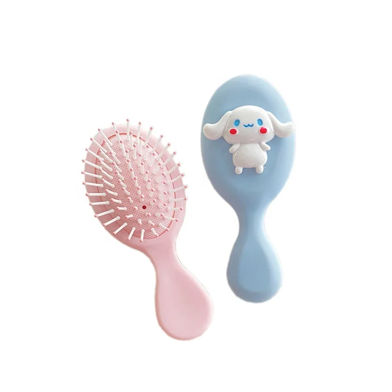 Adorable cartoon baby hair brush detangling brush for black natural hair kids hair brush