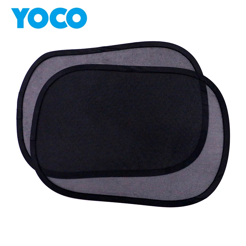2021 best sell UV car sun shades close black 2 pack side window car sunshade car window shades for travel