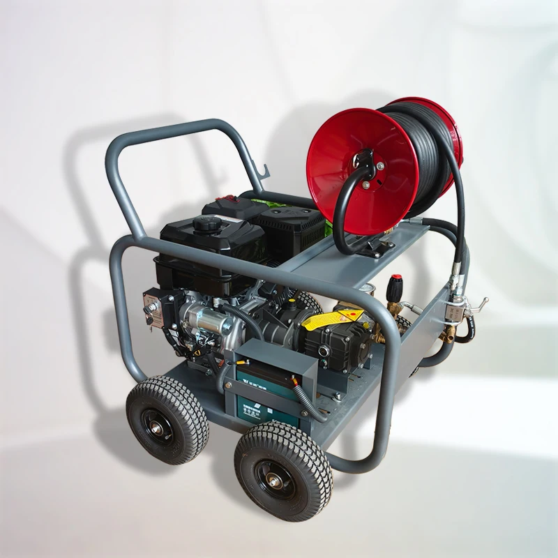 LC 2465psi 30lpm Large flow high pressure jet sewer drain pipe dredging cleaning machine for pipe cleaning