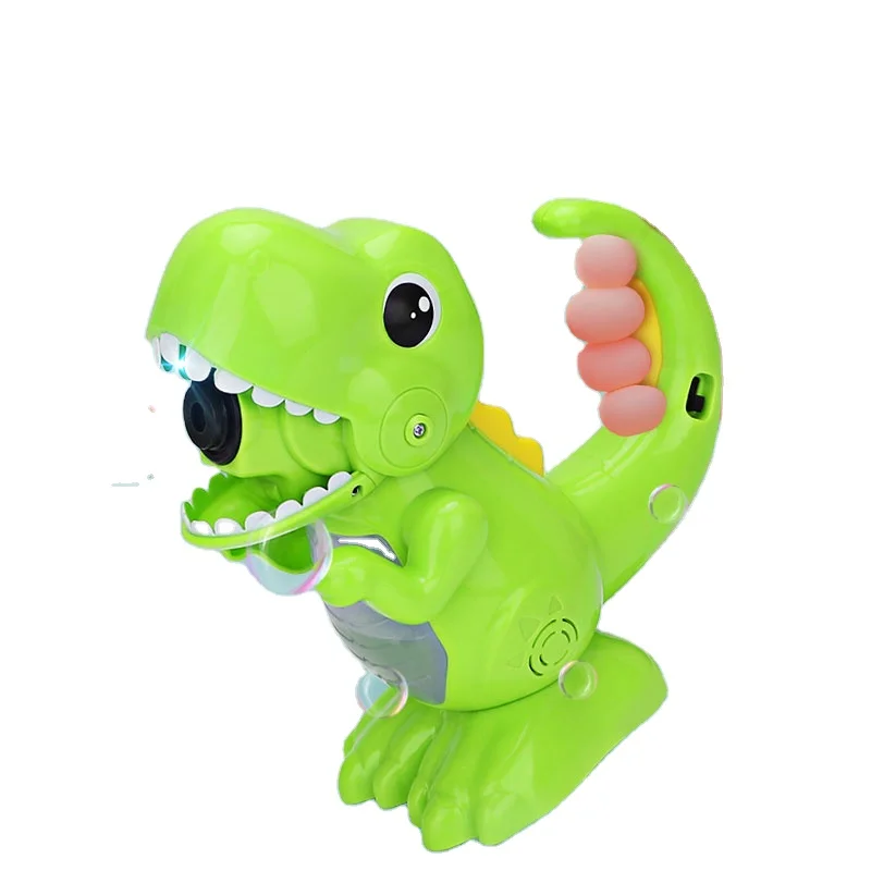 2022 Little Kits Green And Blue Party Bubble Machine Smoke Bubble Wand For Girls & Boys