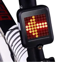 Cycling MTB Bike Rear Light Waterproof USB Rechargeable Automatic Turn Signals LED Rechargeable Bicycle Tail Light
